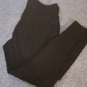 Loft black leggings size medium petite